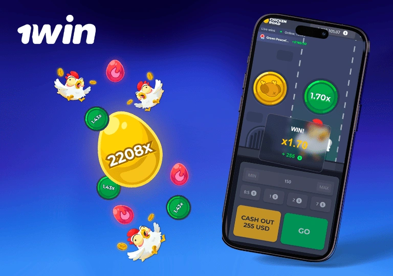 1win chicken road mobile