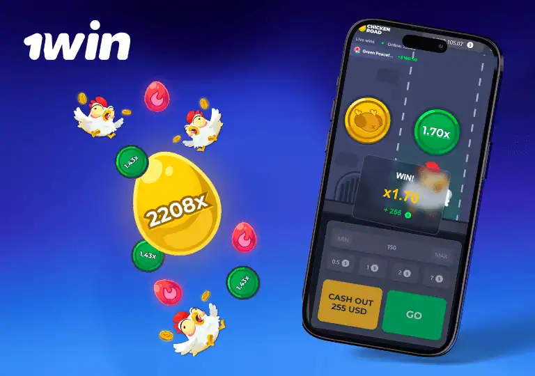 1win chicken road mobile